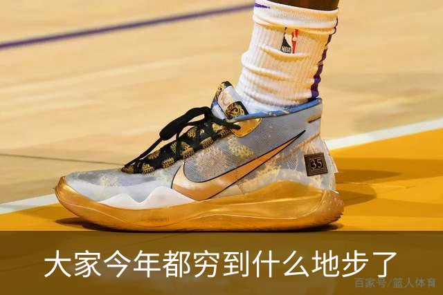 大家今年都穷到什么地步了