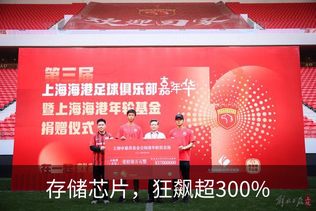 存储芯片，狂飙超300%